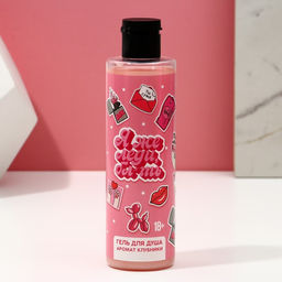 Подарочный набор Я же леди!: гель для душа 250 мл и мочалка для тела, 18+, Чистое счастье фото 2