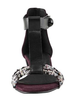 Босоножки, бордово-черные - Heine фото 5