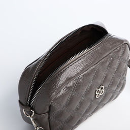 Сумка кросс-боди на молнии, цвет серый - Simaland фото 6