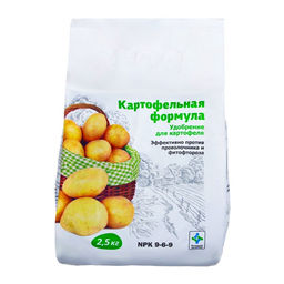Цена за 4 шт. Картофельная формула удобрение для картофеля 2.5 кг