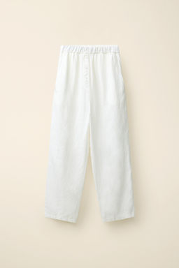 PANTAL?N LINO 100% CREATED BY CARAMEL LONDON X ZARA / crudo-blanco  фото 4