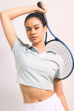 DeFactoFit Standart Fit Polo Yaka Sporcu K?sa Kollu Tisort