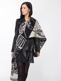 в составе ШЕСТЬ и КАШЕМИР Большой, мягкий, теплый однотонный двусторонний палантин - Tantino фото 14