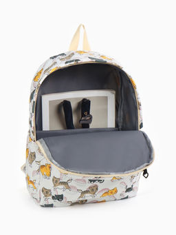 Набор: рюкзак школьный и пенал, с карманами, с принтом, размер 29?12?41 см, розовый