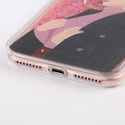 Чехол для телефона iPhone 7,8 PLUS с блёстками внутри Ambition, 7.7 15.8 см - Like me фото 2