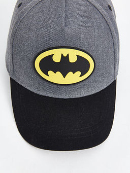 Batman Bask?l? Erkek ?ocuk Kep ?apka