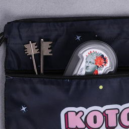 Сумка для обуви с дополнительным карманом Котокосмос, размер 43х34 см - Artfox фото 4