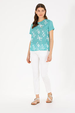 Kad_n Mint Bisiklet Yaka Ti__rt - U.s. polo assn фото 4