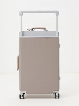 Чемодан MAISON DAVID Артикул 4212942, коричнево-серый фото 5