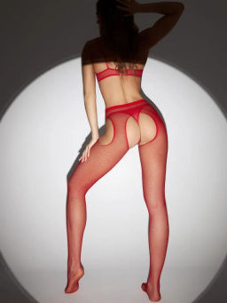 Колготки TEATRO PASSIONE RETE красный  фото 12