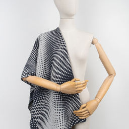 Полотенце 17С356-ШР/у. 55*115 "Иллюзия-1" цв. 1 рис. 203 черный