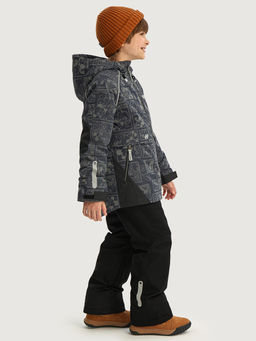 Костюм 7м2126 графит/черный