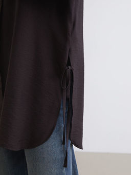 Ba?lama Detayl? Kad?n G?mlek Tunik