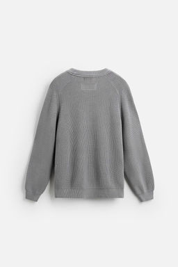 TEXTURED RELAXED FIT SWEATER - Zara фото 15