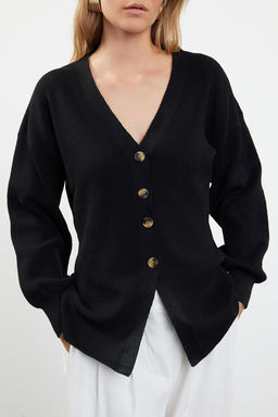 Gri V Yaka Triko H?rka TWOAW25HI00107 - Trendyolmilla фото 10