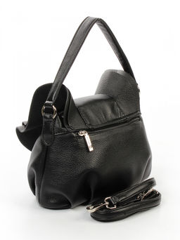 LACCOMA сумка Эльза-Y2005-черный эко кожа хлопок  фото 4