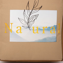 Рюкзак текстильный Natural, 25х13х37 см, бежевый - Nazamok фото 5