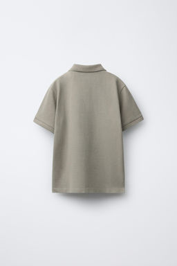 POLO B?SICO PIQU? / Marr?n / Topo - Zara фото 2