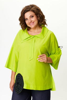 Блуза Michel Chic 785 салатовый  фото 3