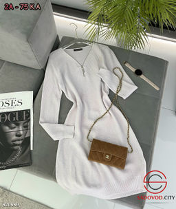 Платье женское на полузамке - Bruno фото 2