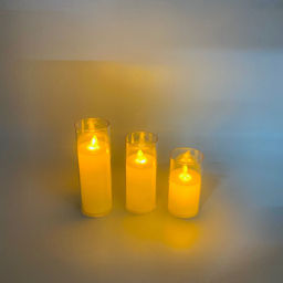 Свечка в колбе электронная 14 см 12 шт. в уп (арт. DYF) - Ип лебедев о.ю фото 2