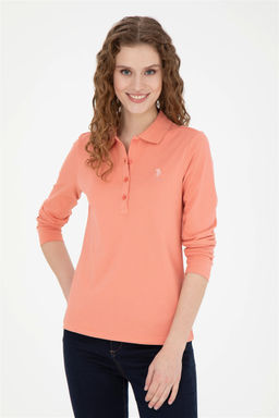 Женский базовый свитшот Salmon - U.s. polo assn фото 3