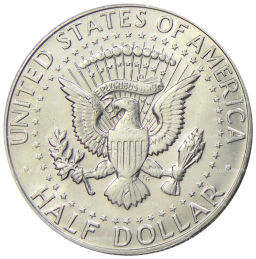 1/2 доллара (50 центов) 1968 года D США