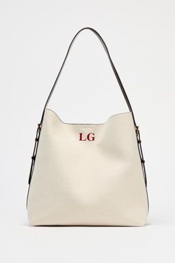 MAXI CANVAS BUCKET BAG - Zara фото 3