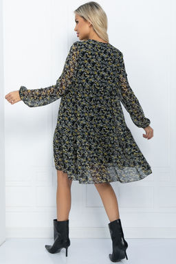 Платье Виорика (черно-желтое) П11726 - Lt collection фото 2