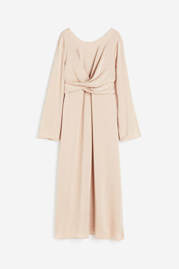 MAMA Vestido de lactancia en saten