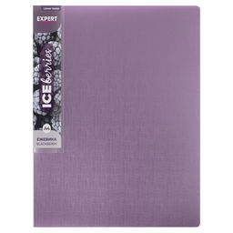 Expert Complete Trend ICEberries Папка с вкладышами 60 л. A4 700 мкм 25 мм лён 1 шт. ежевика EC211820072