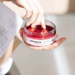 Скраб для тела Малина 150мл - Уютности фото 8