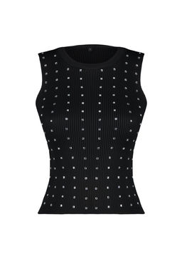 Gri Tas Detayl? Bisiklet Yaka Bluz TWOSS24BZ00125 - Trendyolmilla фото 15