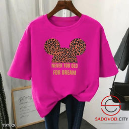 Футболка женская с рисунком (большой размер)