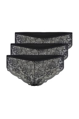 TRENDYOLMILLA Kahverengi-Cok Renkli 3lu Paket Pamuklu Dantelli Brazilian Orme Kulot THMAW21KU0008  фото 15