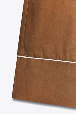 POPLIN TROUSERS WITH TRIM - Zara фото 5