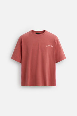 VARSITY FADED T-SHIRT - Zara фото 7