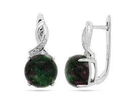 Серьги, цоизит, МЦВ57