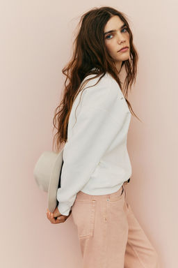 Sudadera oversize con motivo estampado - H&m фото 3