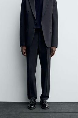 WOOL SUIT TROUSERS - Zara фото 2