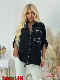 Рубашка женская с рукавами 3/4 - Bruno фото 4