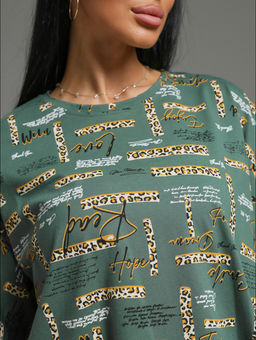 НОВИНКА предстоящей весны!!! Вега платье-футболка женское (василек) - Lovetex фото 18