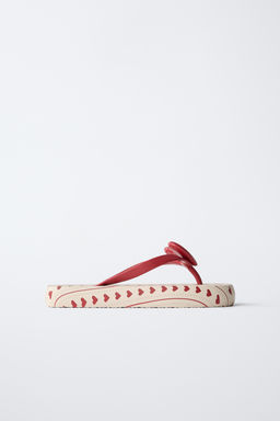 HEART BATHING SANDALS - Zara фото 9