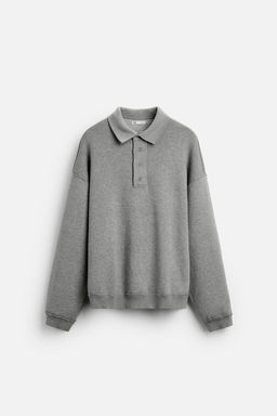 IRREGULAR STITCH KNIT POLO SHIRT - Zara фото 7