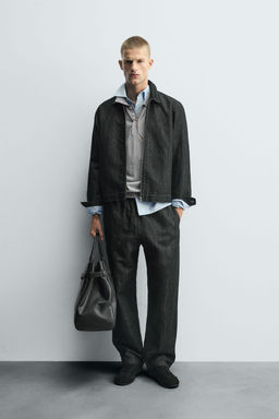 RELAXED FIT DENIM JACKET