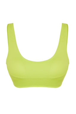 Yesil Bralet Dokulu Bikini Ustu TBESS24BU00063
