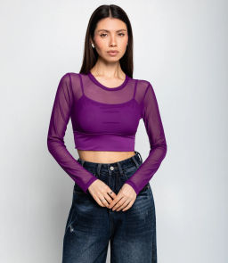 Топ #КТ202 (12), фиолетовый