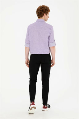 Мужские черные брюки из плотной ткани Неожиданная скидка в корзине - U.s. polo assn фото 4