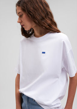 Bisiklet Yaka Basic Beyaz Tisort