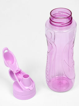 Бутылка для воды «Баунаталь», 600 мл, 23×8 см, спортивная, прозрачная, розовая